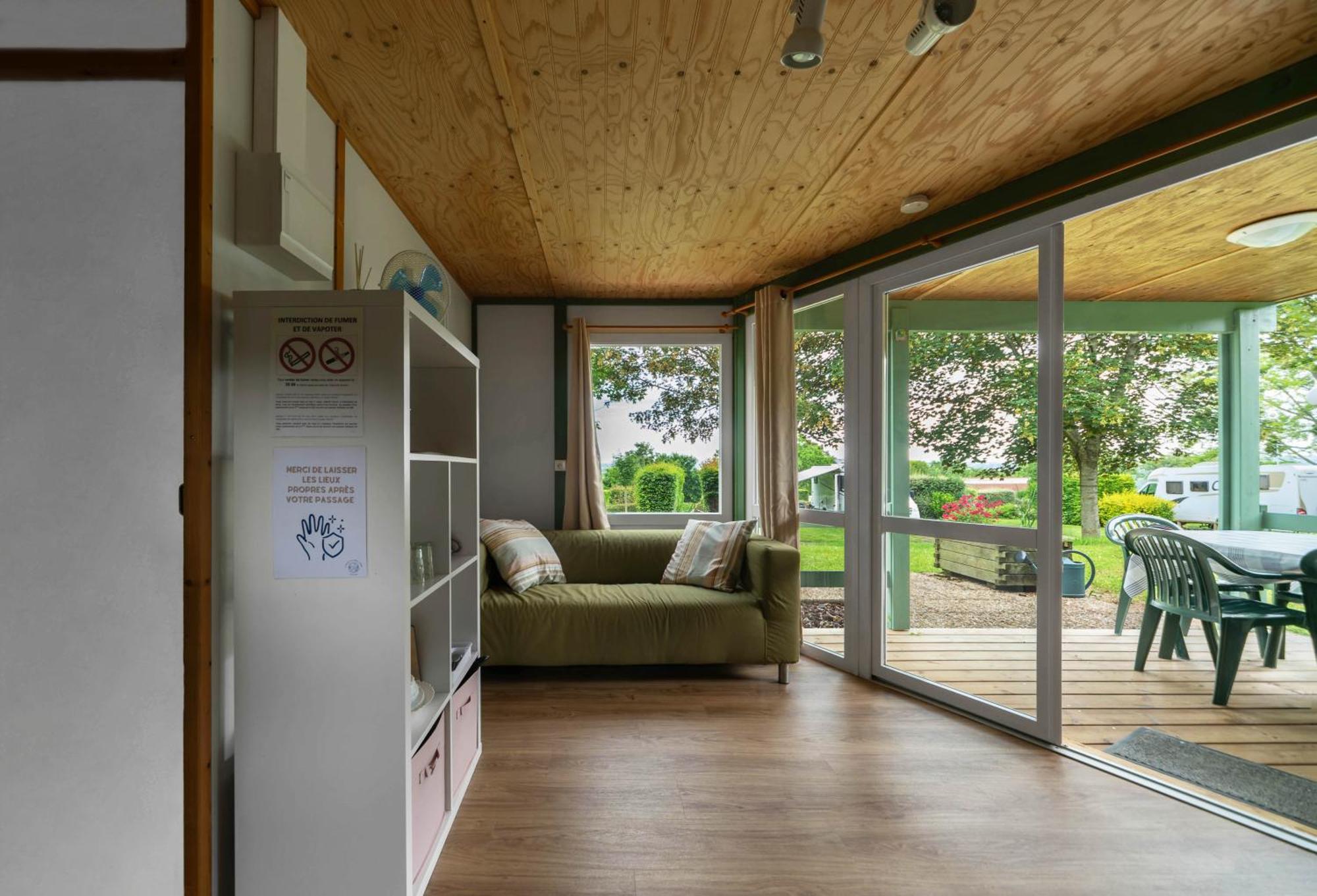 Camping Le Mont Libre - Cottage & Espace Nature - Gannat Exterior photo